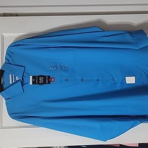 Blue VanHuesen men's button up shirt